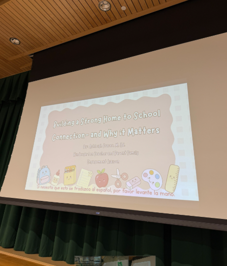 Workshop led by Mrs. Fraser, M.Ed.