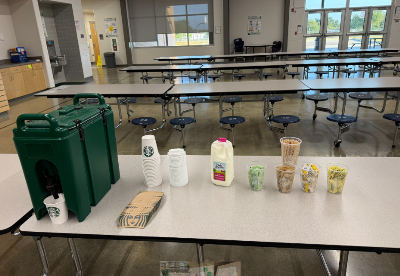 Coffee provided by Starbucks.