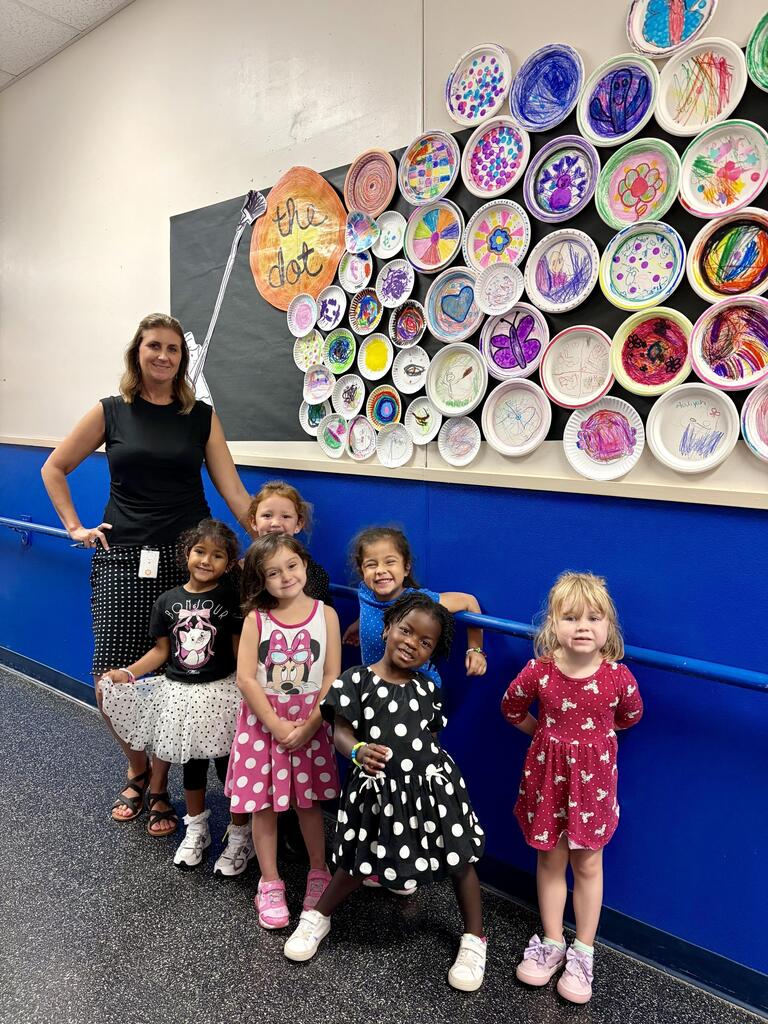 Pre-K celebrates Dot Day