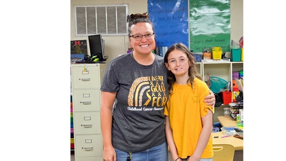 Mrs. Sawyer and Kaylee