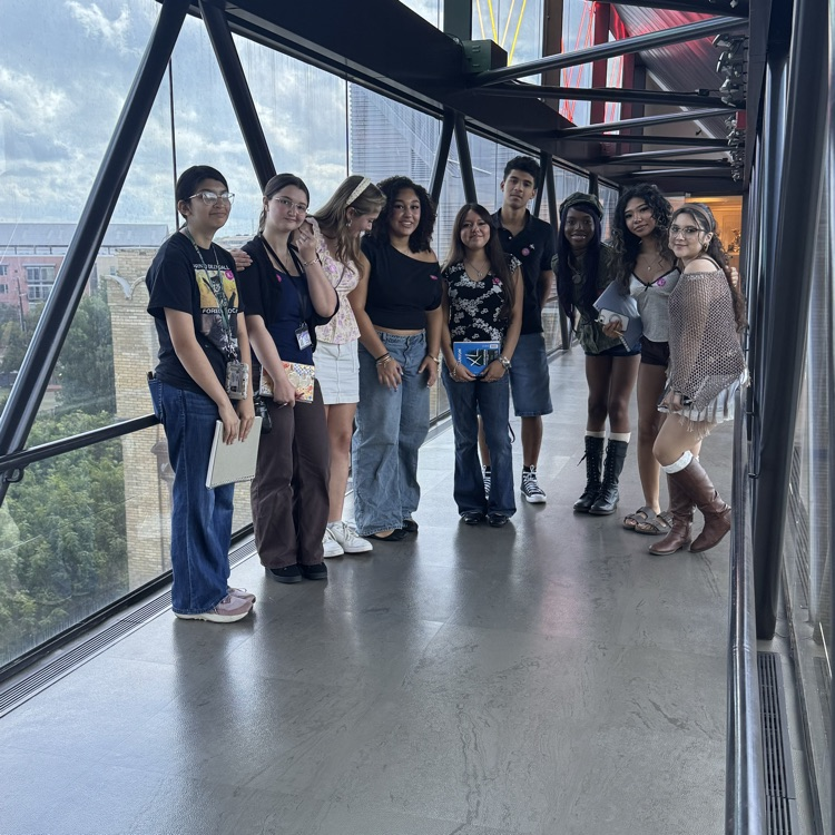 students smiling