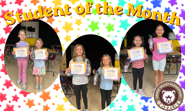 Celebrating our September Students of the Month