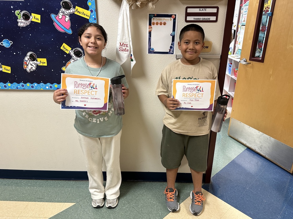 Celebrating our September Students of the Month
