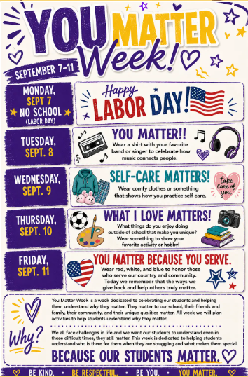 You Matter Week Flyer
