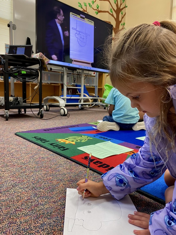 Students diving into reading