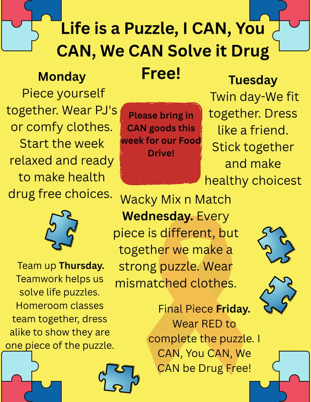Flyer for Red Ribbon Week