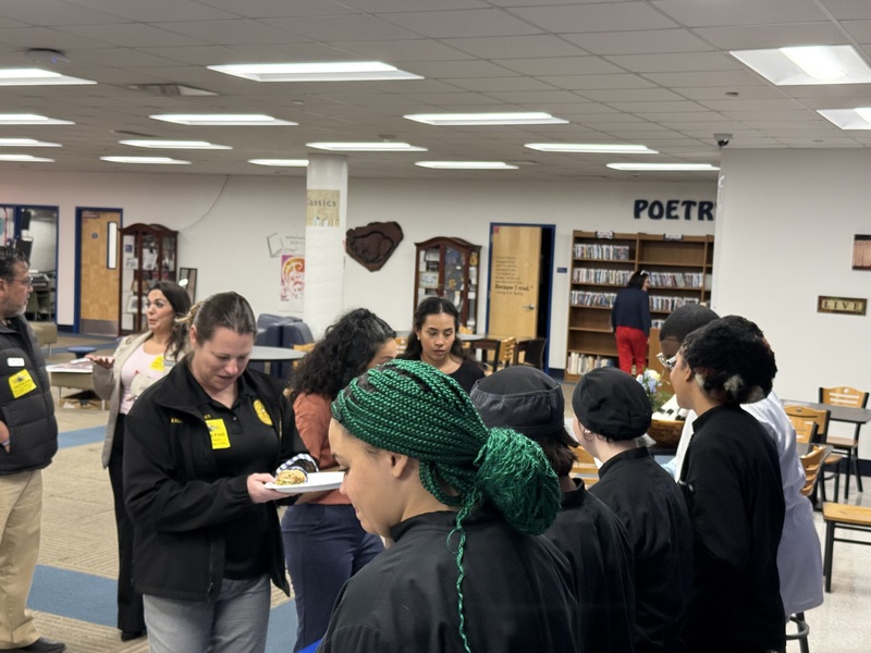 Leadership CORE guests were provided lunch courtesy of the Clemens HS Culinary Arts program