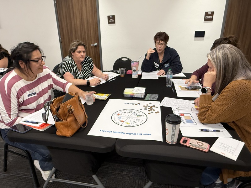 Committee members were surprised at where the dollars are allocated.