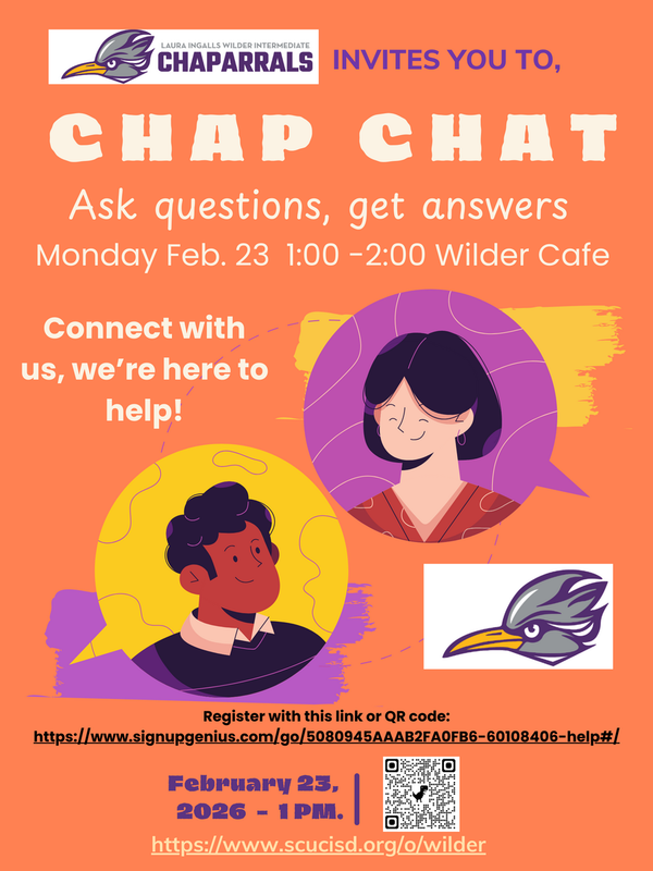 Chap Chat Poster English