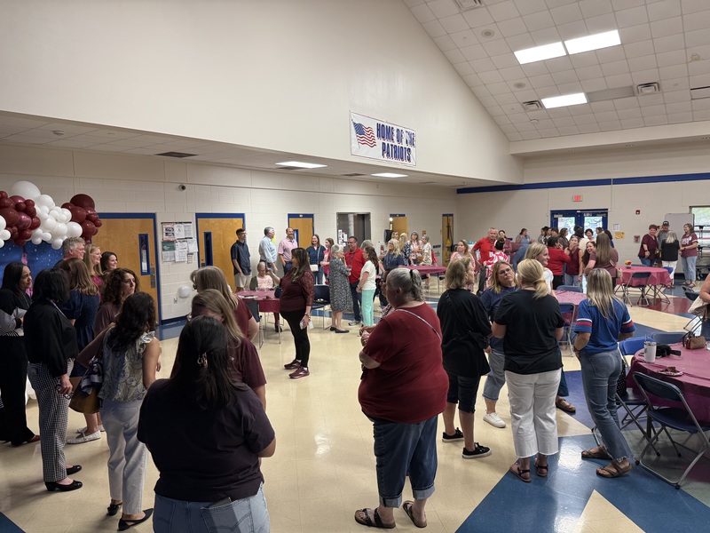 The Paschal cafeteria was filled with  family, friends, colleagues and well-wishers at Miller's retirement ceremony