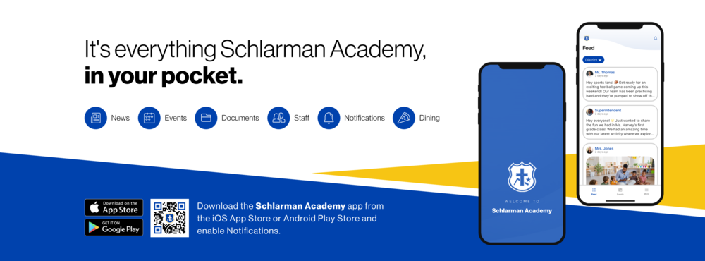 It's everything from your district  in your pocket.  News Events Documents Staff Dining Notifications Download the district's app from the ios app store or android play store and enable notifications (pictures of the app)