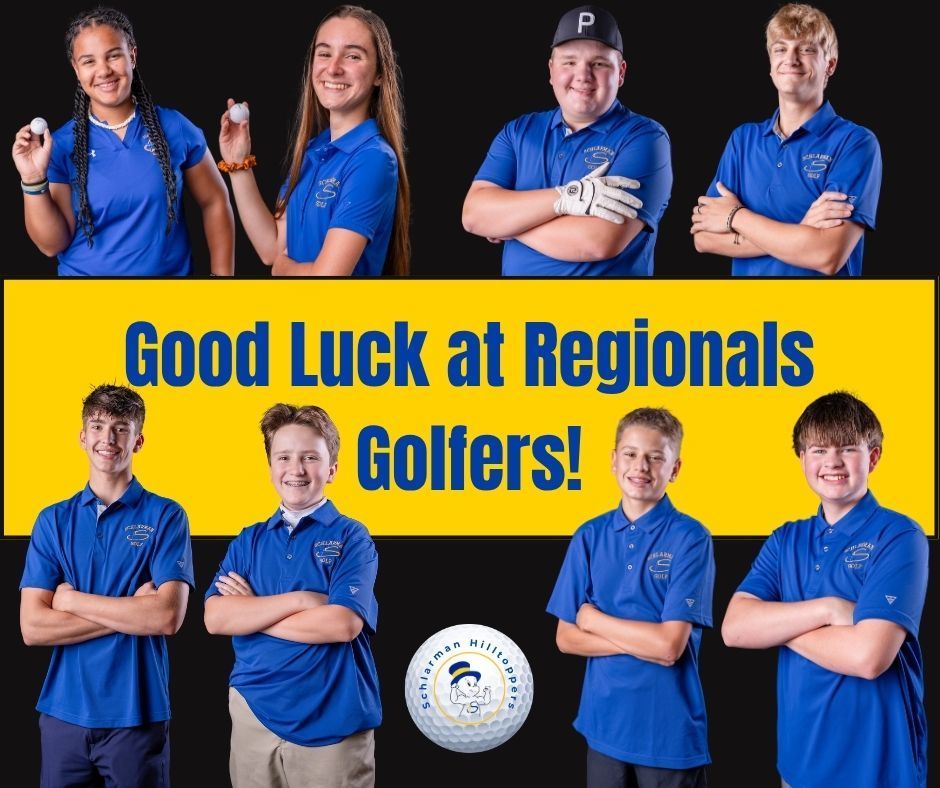 Good Luck at Regionals Golfers!