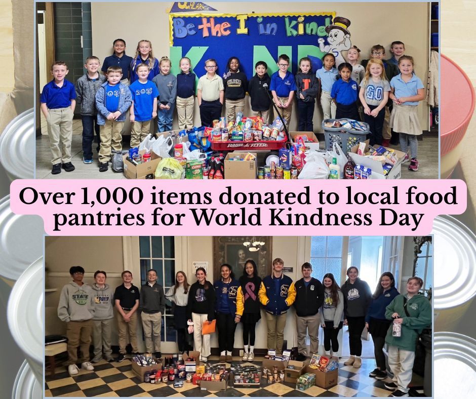 Over 1,000 items donated to a local food pantry for World Kindness Day (1)