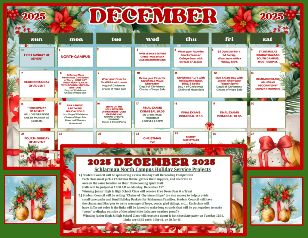 NC Holiday Calendar