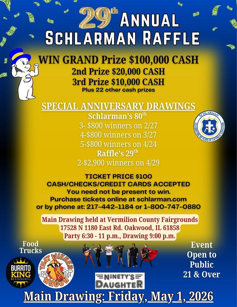 Schlarman Raffle!