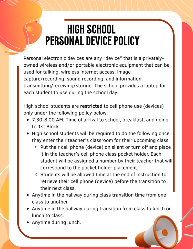 High School Policy