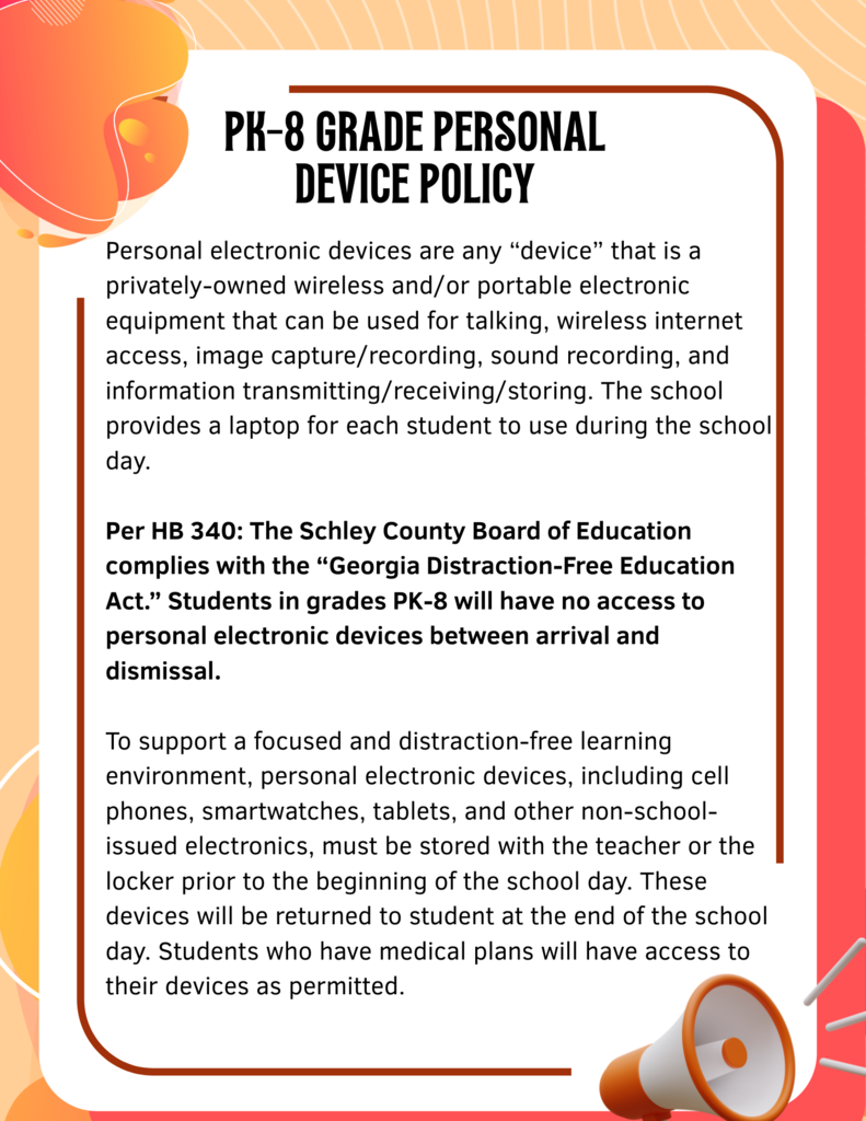 PK-8 Policy