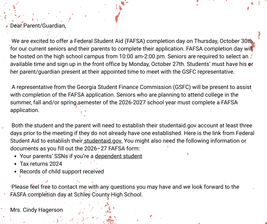 FAFSA Information