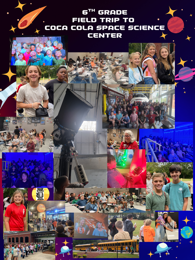 6th Grade Field Trip to the Coca Cola Space Science Center
