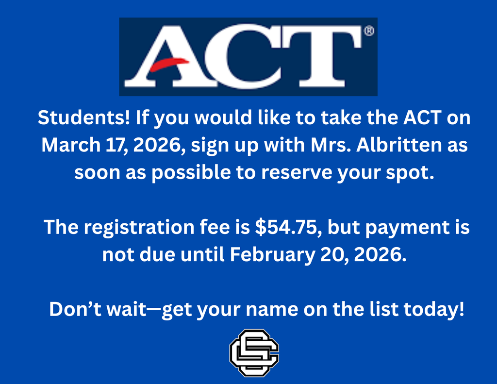 Sign up to take the ACT