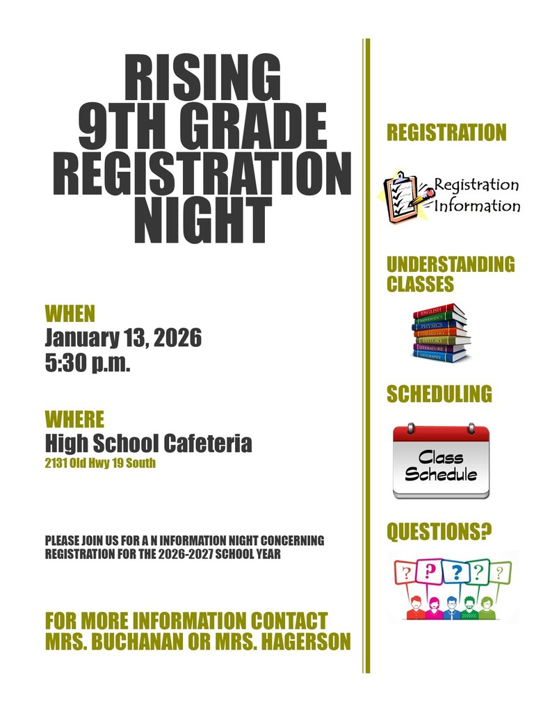 9th Grade Registration Night