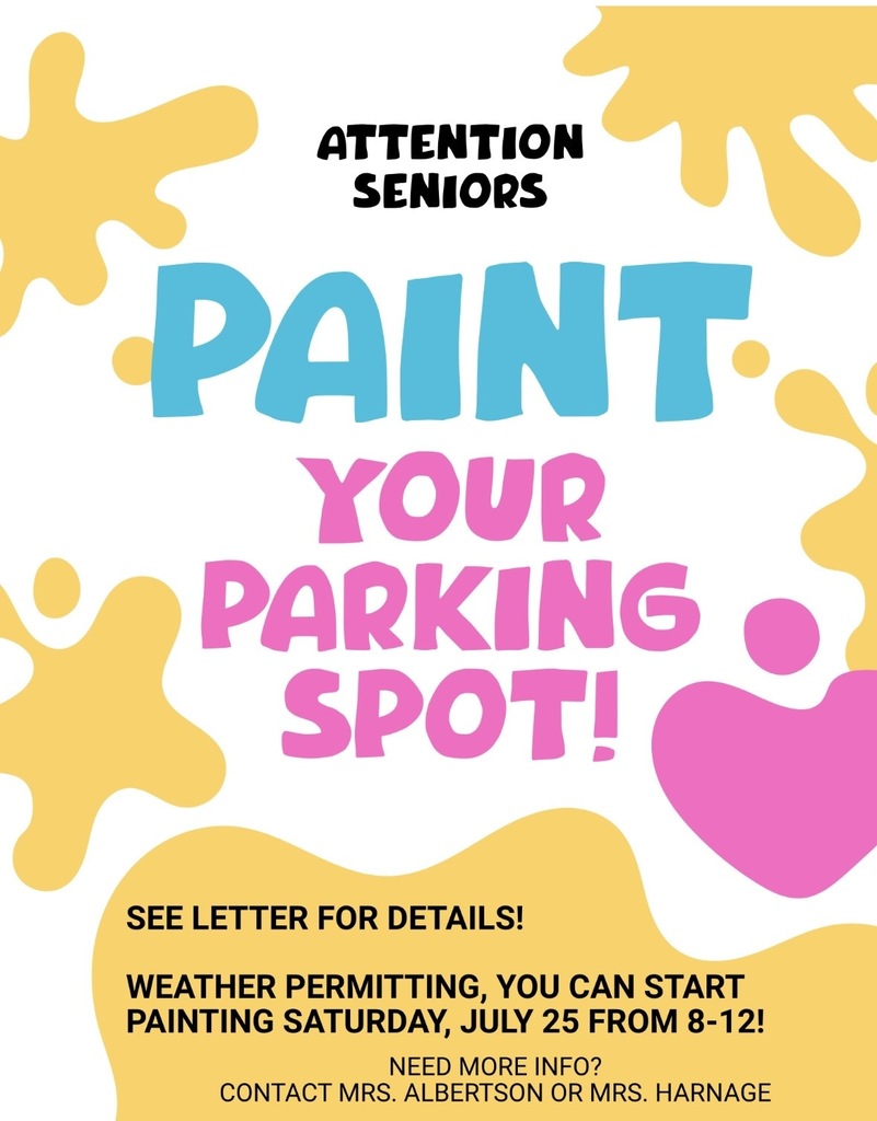 Senior Parking Spot Painting