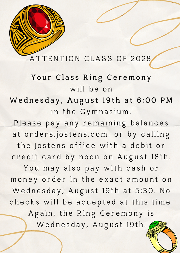 Jr. Ring Ceremony