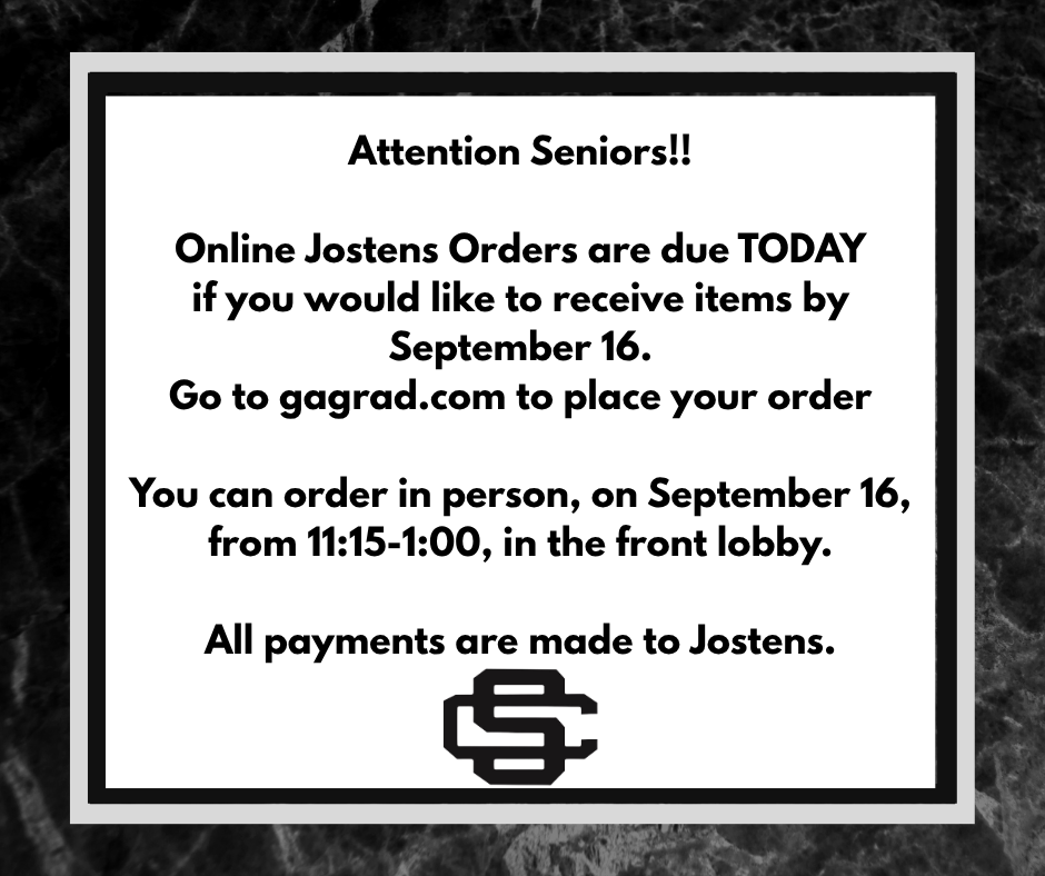 Senior Orders