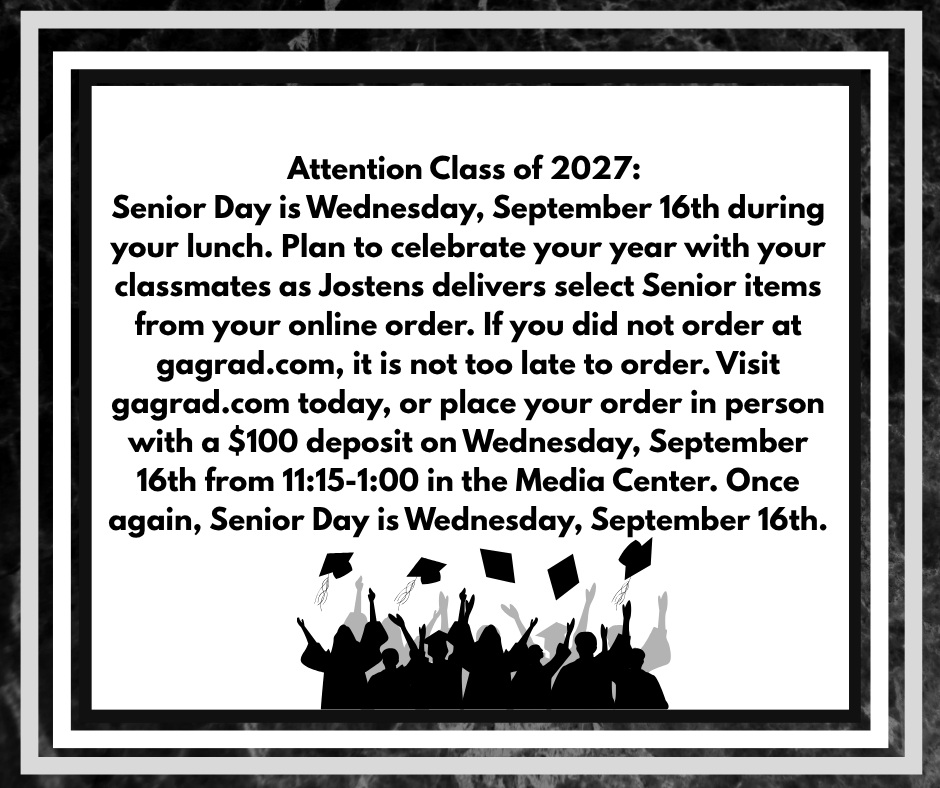 Senior Orders