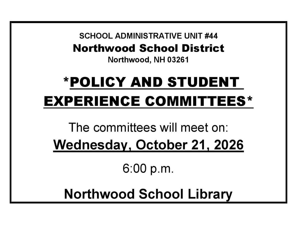 Policy and Student Experiance Committees-10/21/2026 6PM