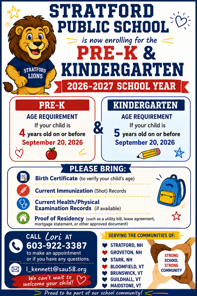 Enrollment for Stratford