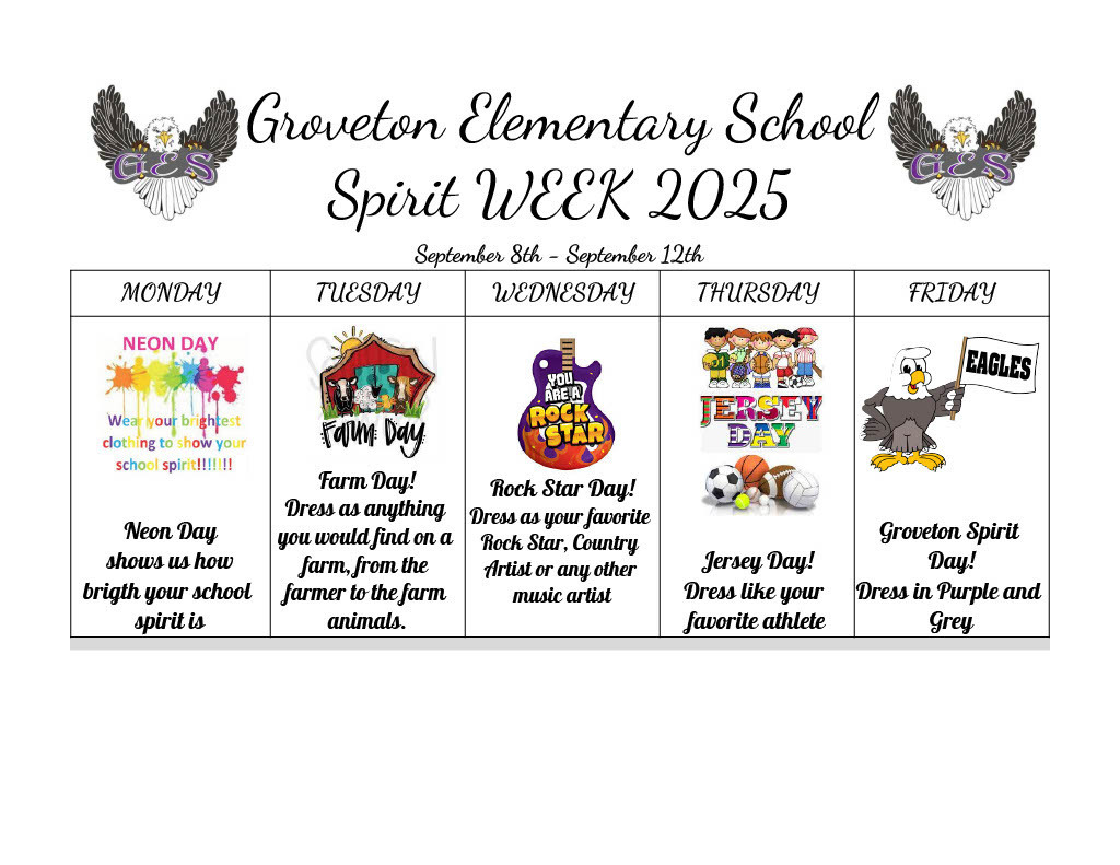 Homecoming Spirit Week Flyer 