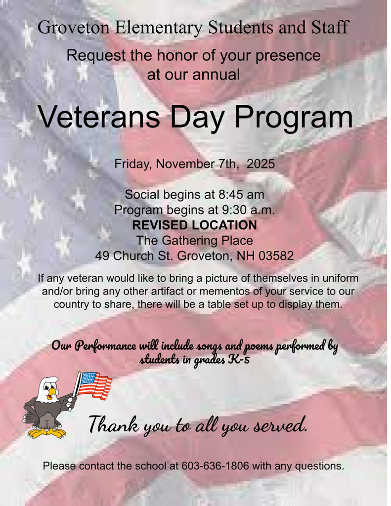 Veterans Day Flyer
