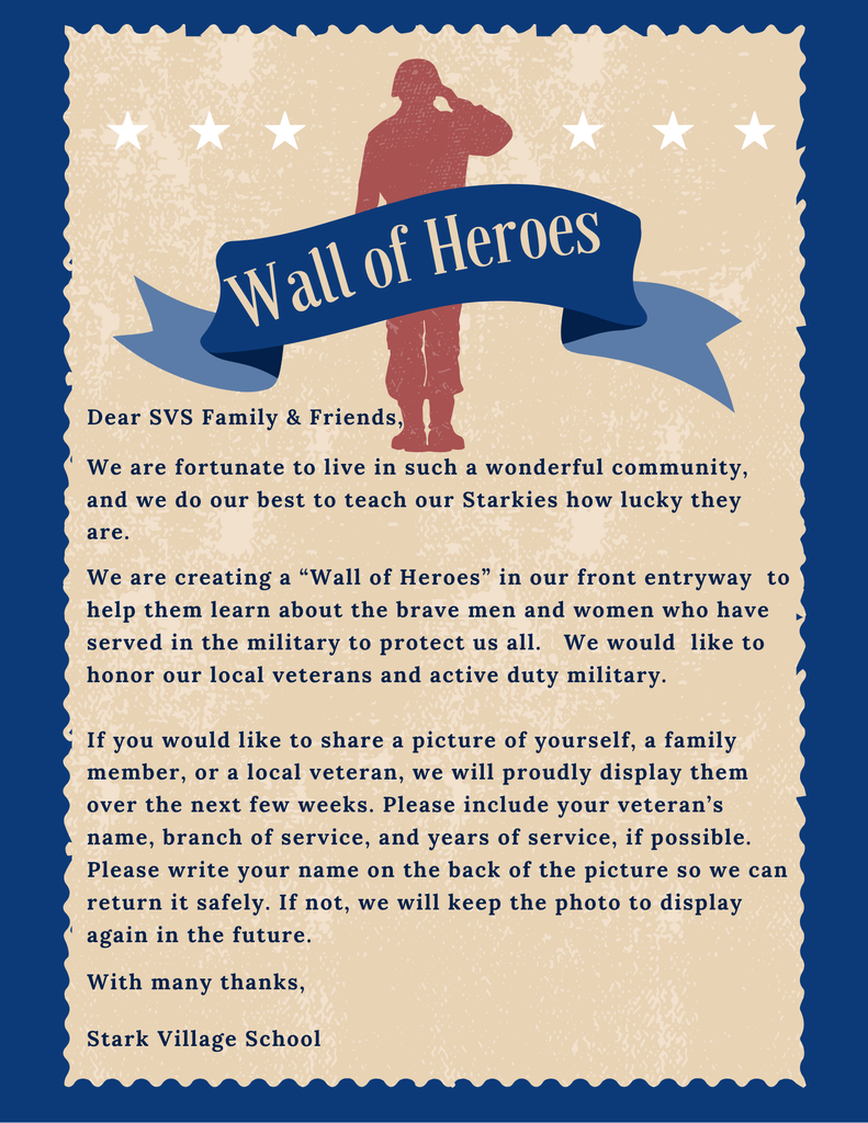 Wall of Heroes Flyer