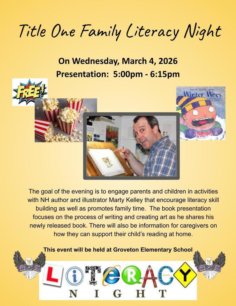 Spring Title One flyer