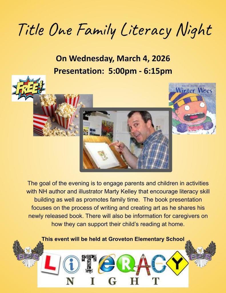 Spring Title One flyer