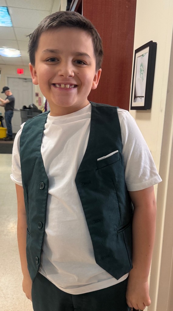 students posing for fancy dress up/career day