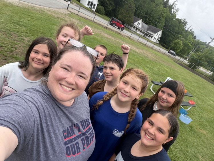 soaked students and staff