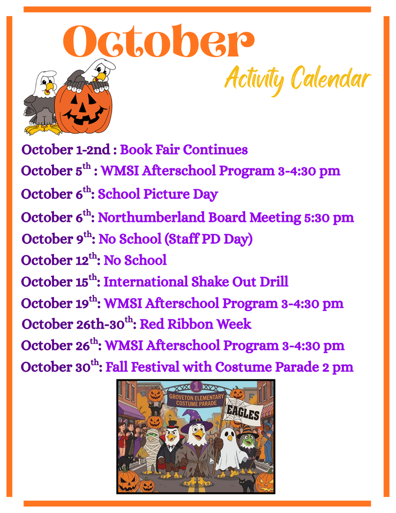 October Activities