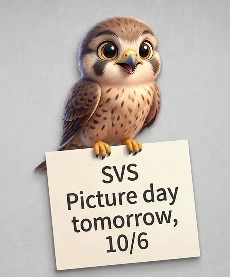 reminder of picture day tomorrow