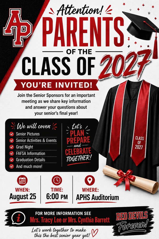 Senior Parent Invite