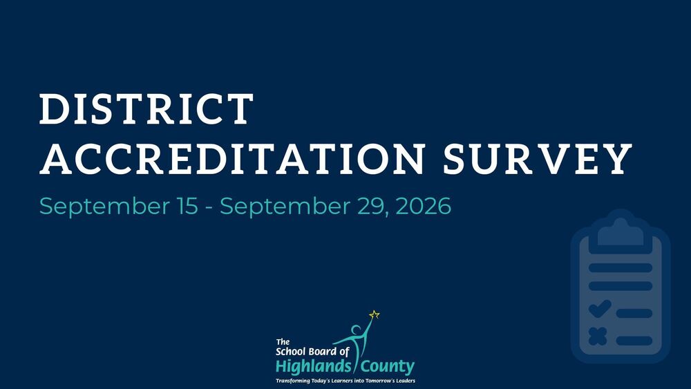 District Accreditation Survey (links)