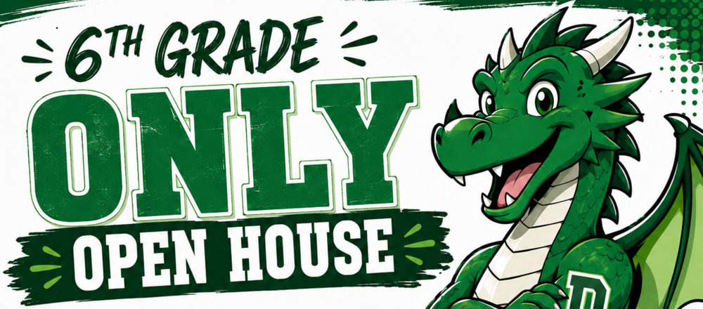 6th grade only open house