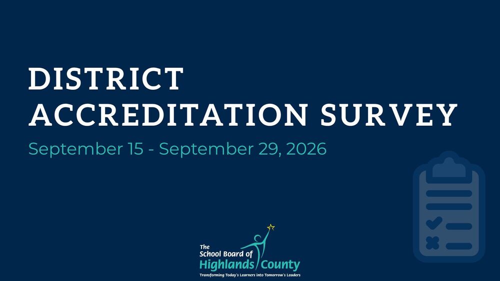 District Accreditation Survey (links)