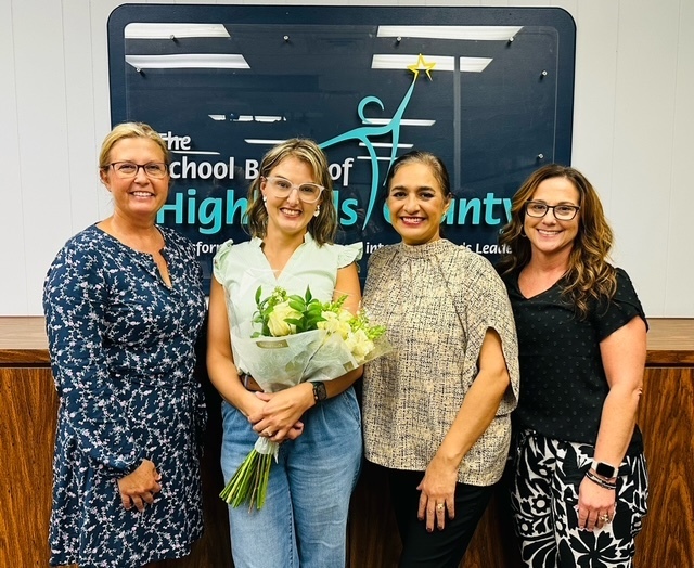 Teacher of the year, district office