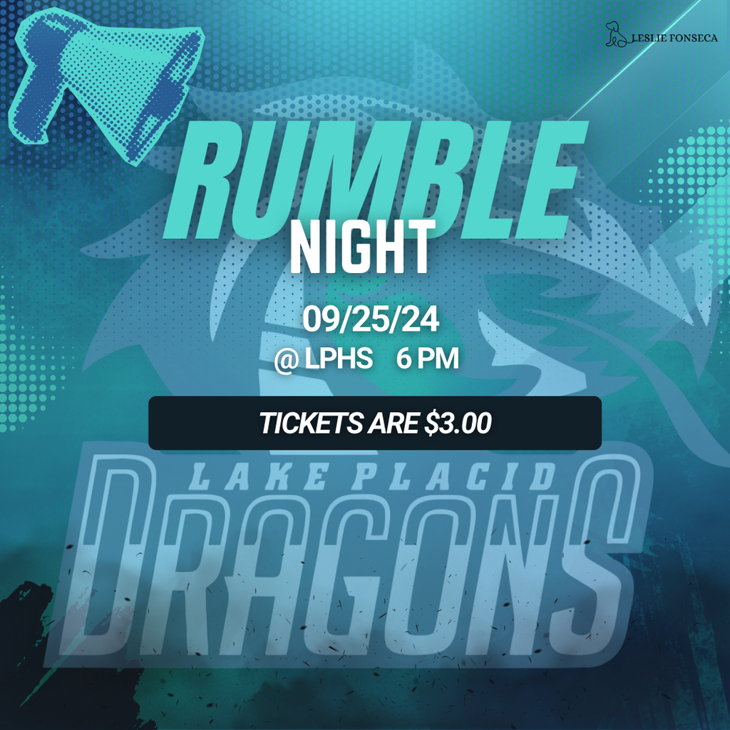 Rumble Night 09/25/24 @ LPHS 6PM Tickets are $3.00