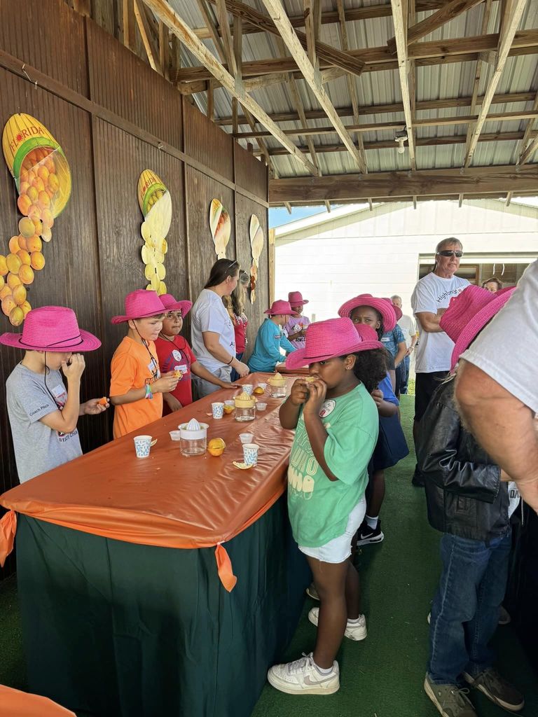 PES 3rd graders at Ag Venture