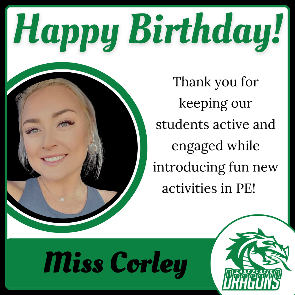 Thank you for keeping our students active and engaged while introducing fun new activities in PE!