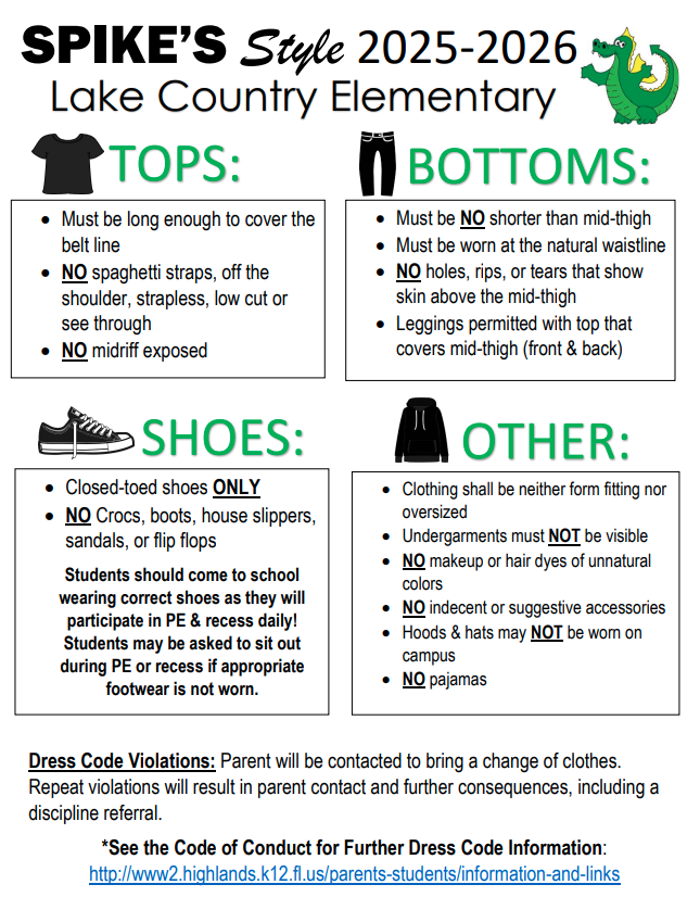 Spikes Style Dress Code 