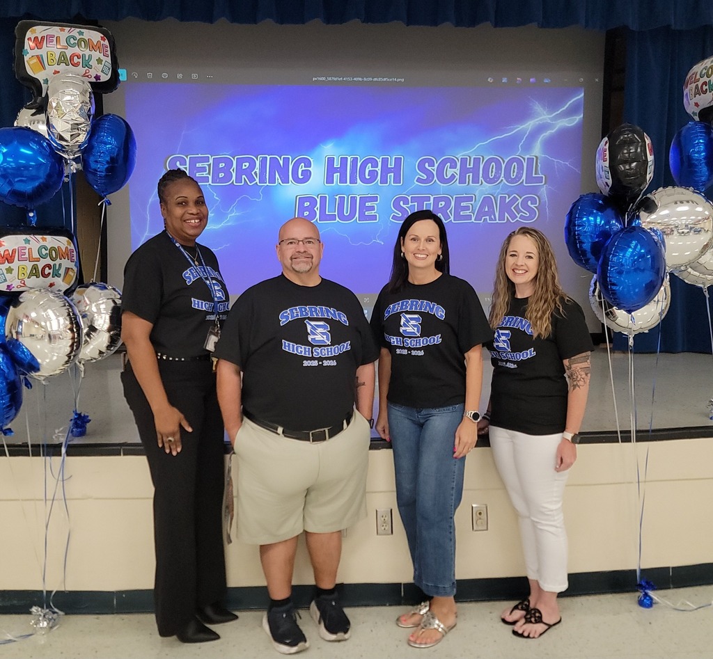 Meet your SHS administrative team (Left to right) Dr. Rory Stapleton, Asst. Principal ,Mr. Donald Ridgeway, Asst. Principal Mrs. Laura Sherley, Principal Ms. Jessie Morgan, Asst. Principal